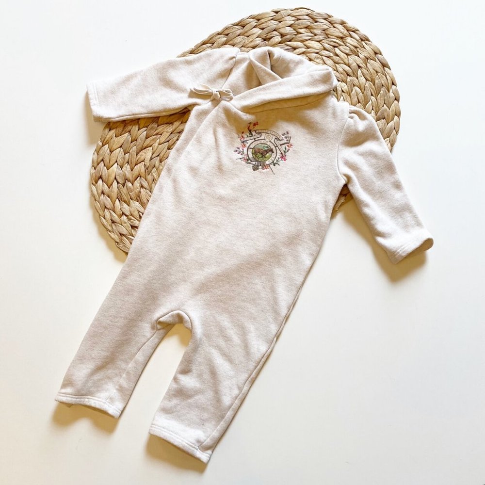 Ralph Lauren Equestrian Sweatshirt Romper